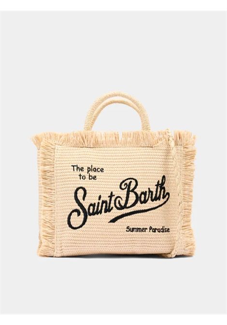 Borsa Media In paglia SAINT BARTH | COL0017 COLETTE STRAW N00421L 1100 EMB